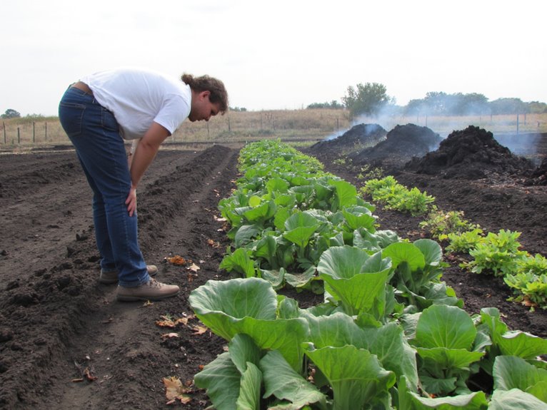 adding fresh manure burns