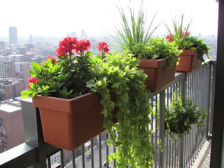 balcony gardening space optimization