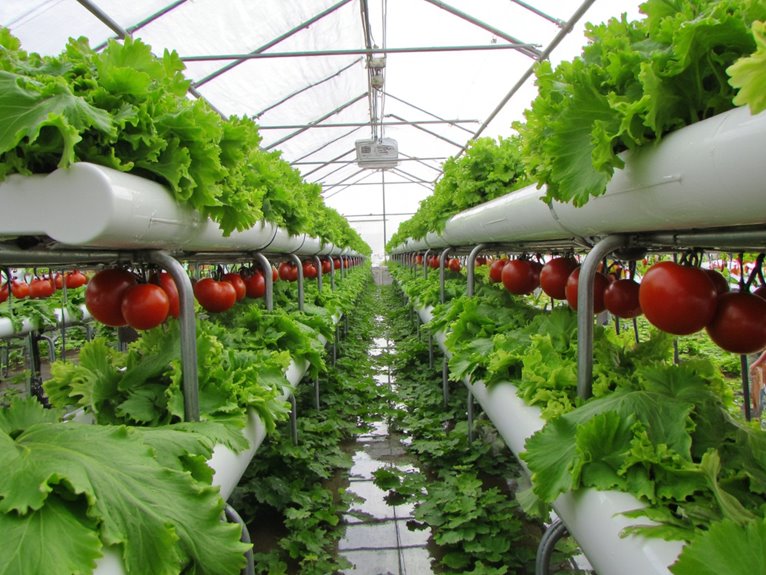 climate controlled veggie farms