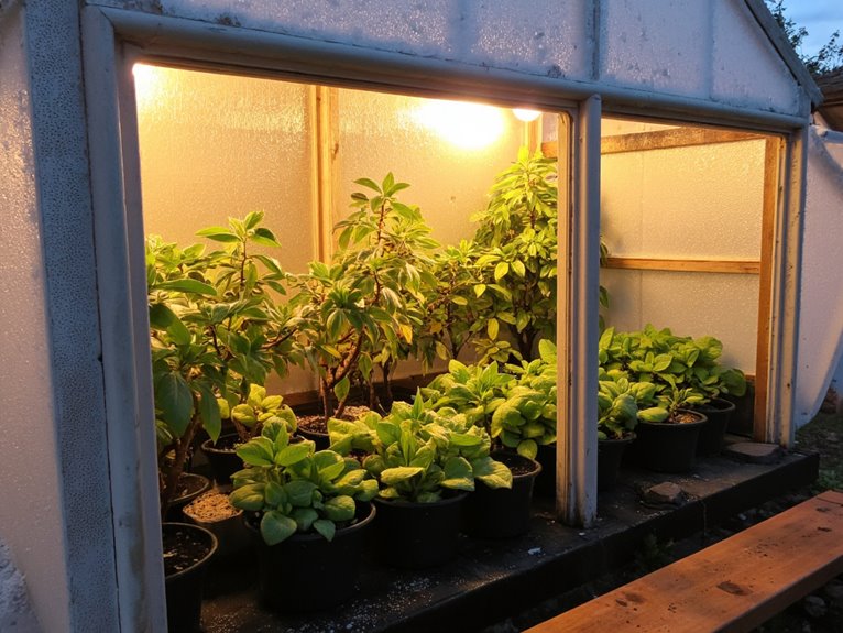 cold season greenhouse growing