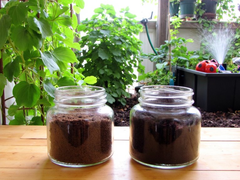 container soil mix comparison