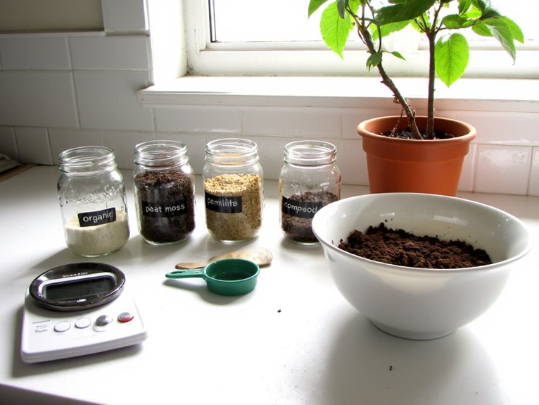 create custom potting mix for plants