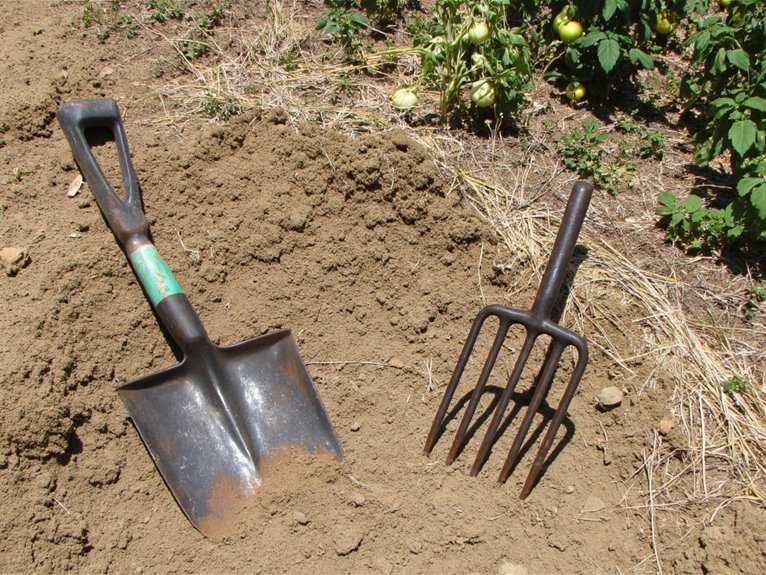 dull tools harm plants