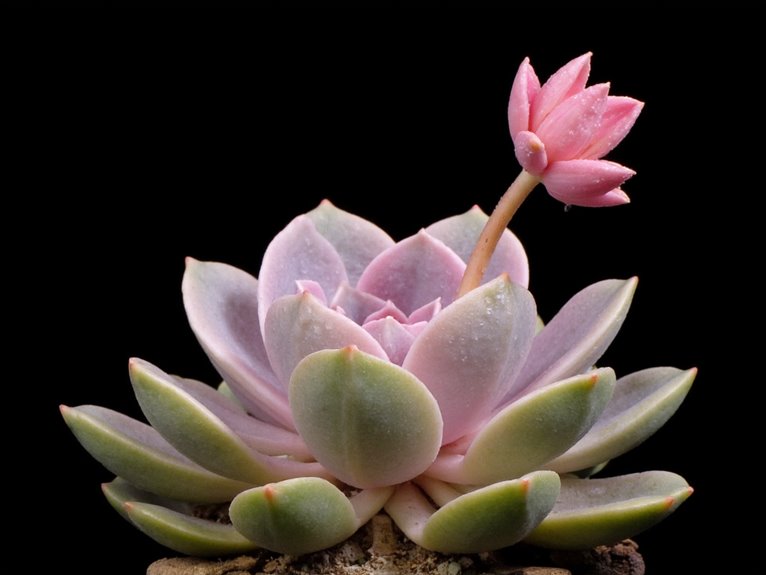 echeveria bloom stalk care