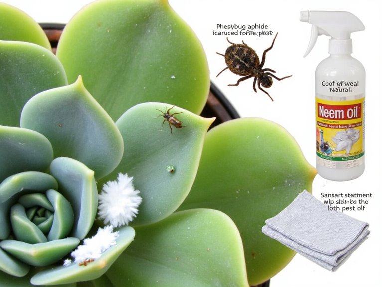 echeveria pest management solutions