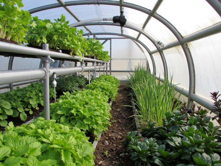efficient greenhouse irrigation systems