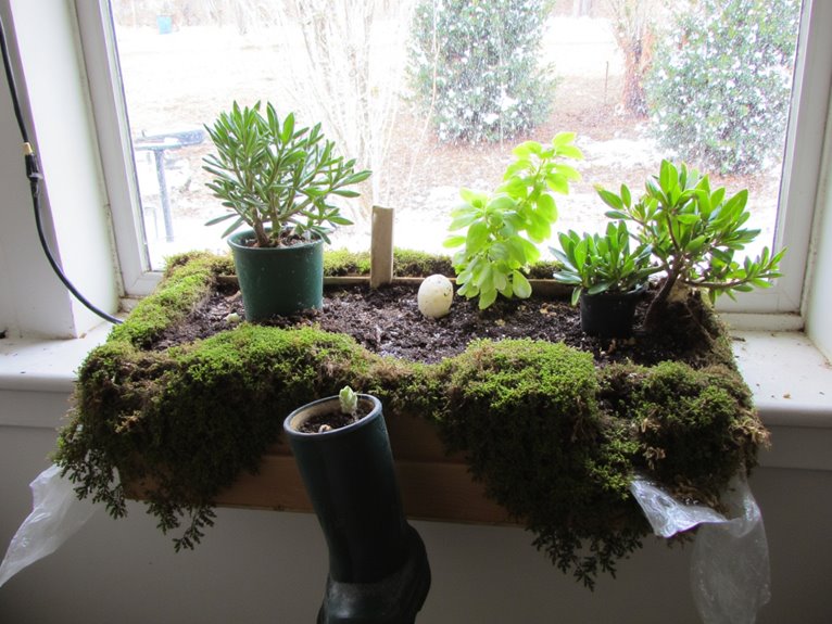 frost proof window planting