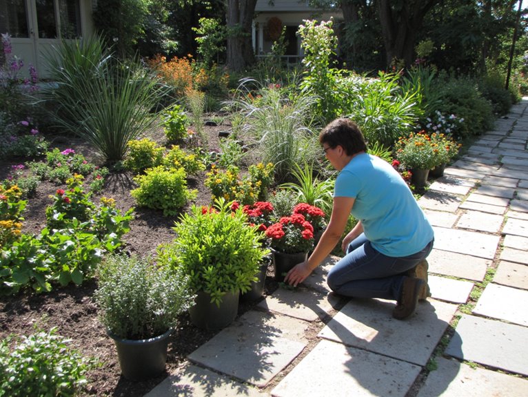 garden plant relocation strategy