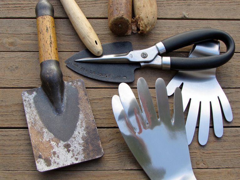 garden tool material differences