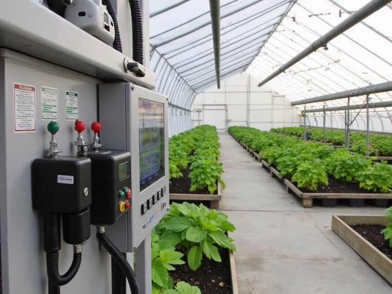 greenhouse timer control systems