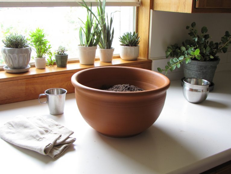 homemade indoor plant soil
