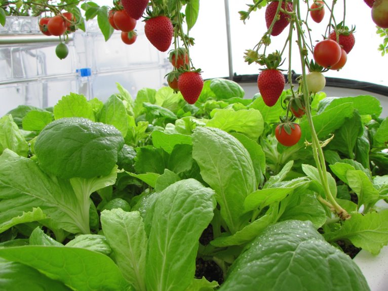 hydroponic greens fruiting best