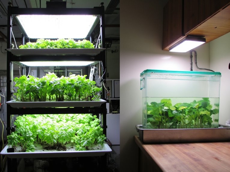 hydroponic scaling comparison analysis