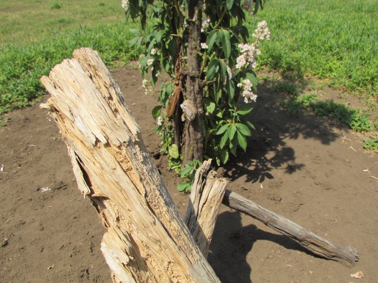 improper staking damage