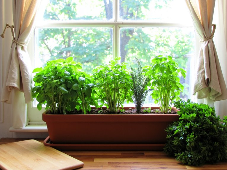 indoor culinary herb gardening