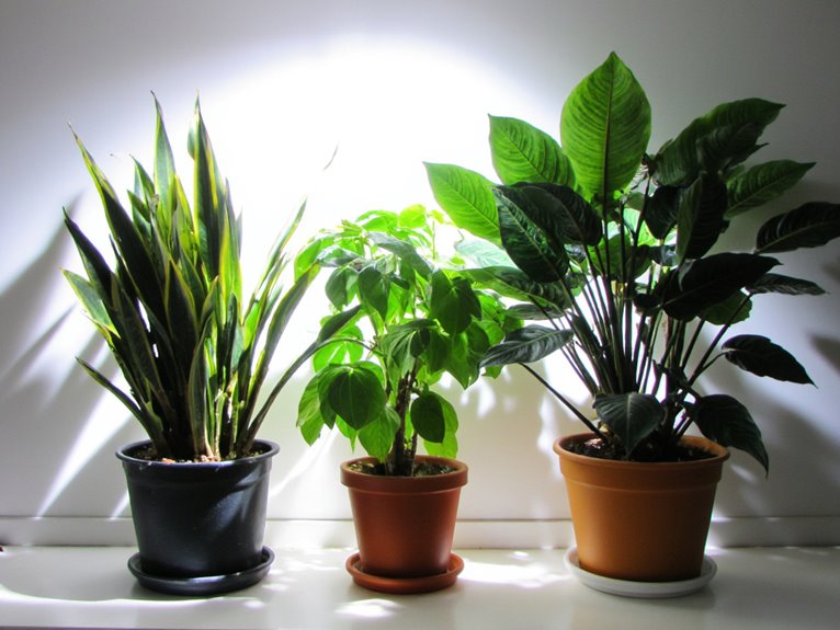 light care for foliage