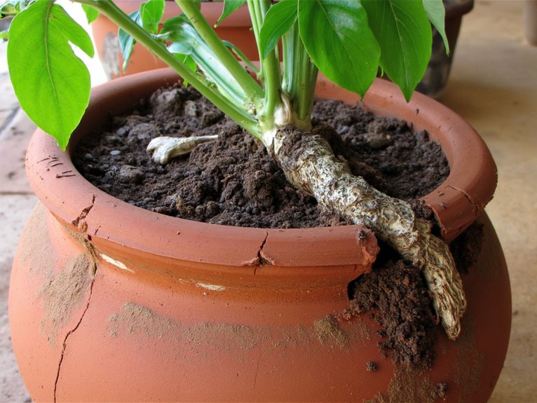 pot size affects growth