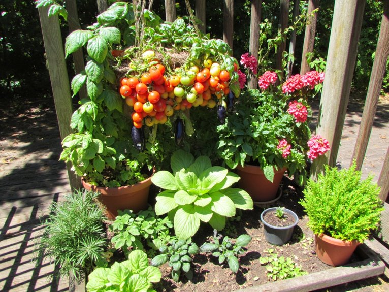 potted vegetable gardening tips