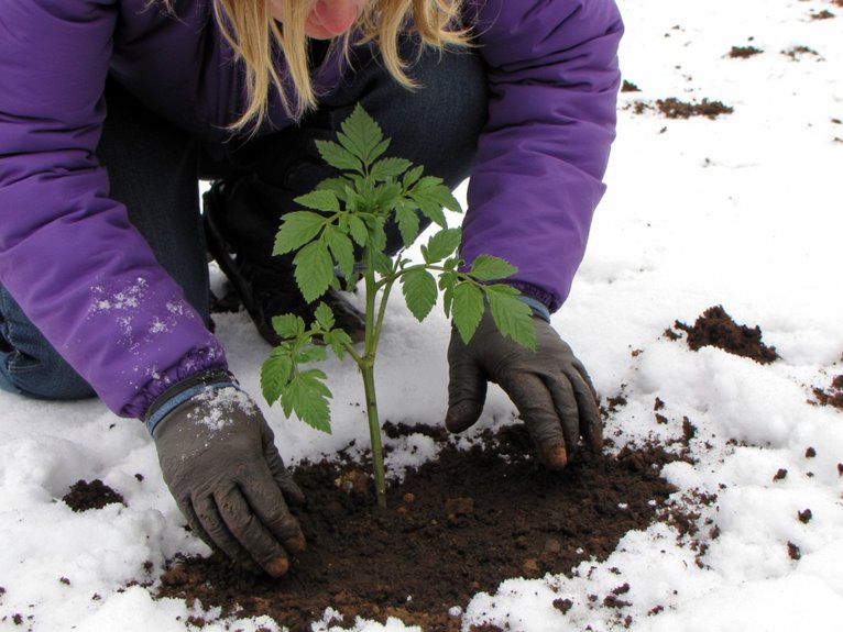 premature planting destroys gardens