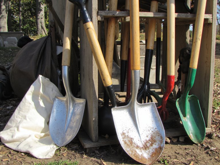 prevent garden tool rust