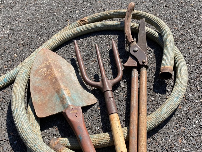 replace garden tool signs