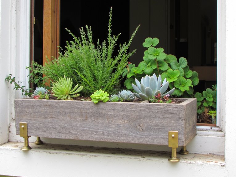 secure sill container fixation