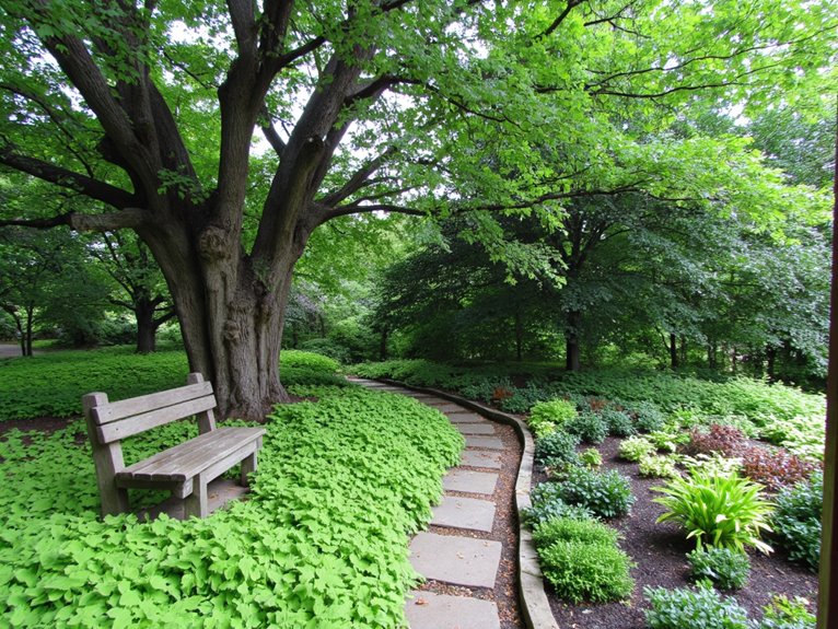 shade garden design techniques