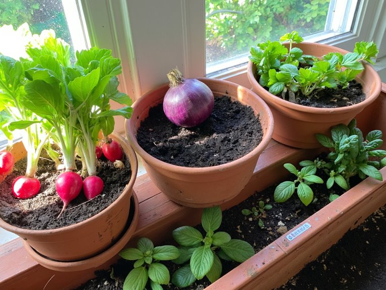 sill container succession planting