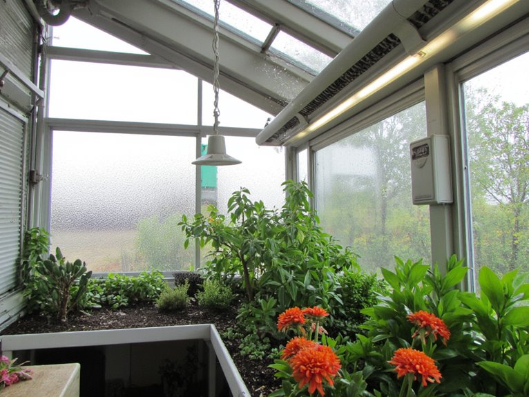 temperature management for plants