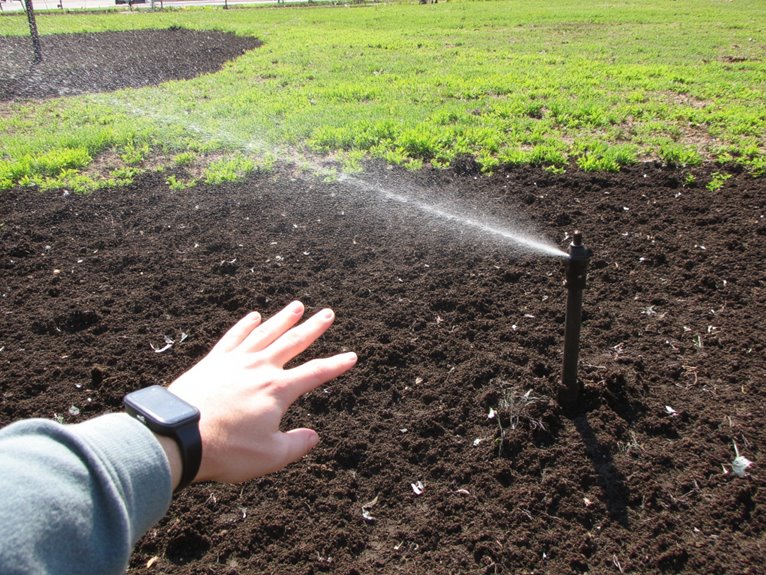 time based watering error