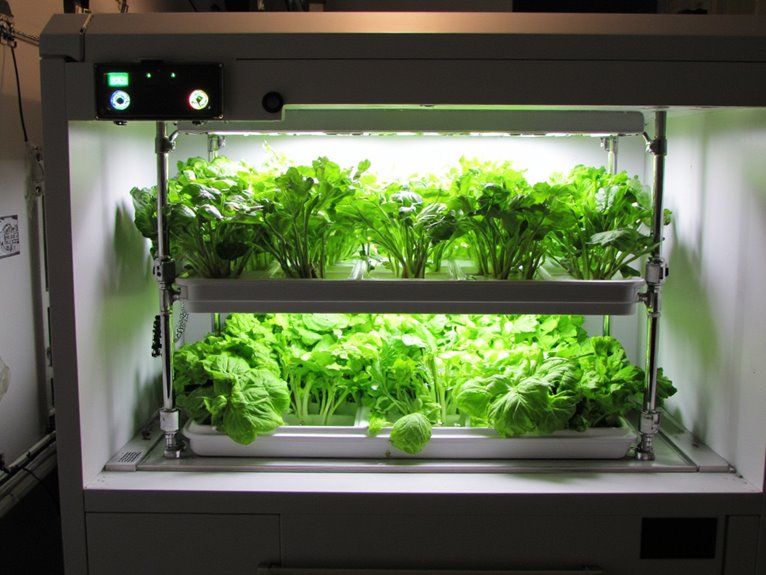 timed hydroponic control system