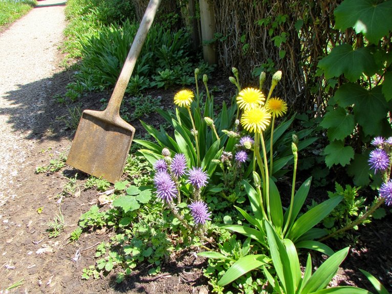 unattended weeds spread rapidly