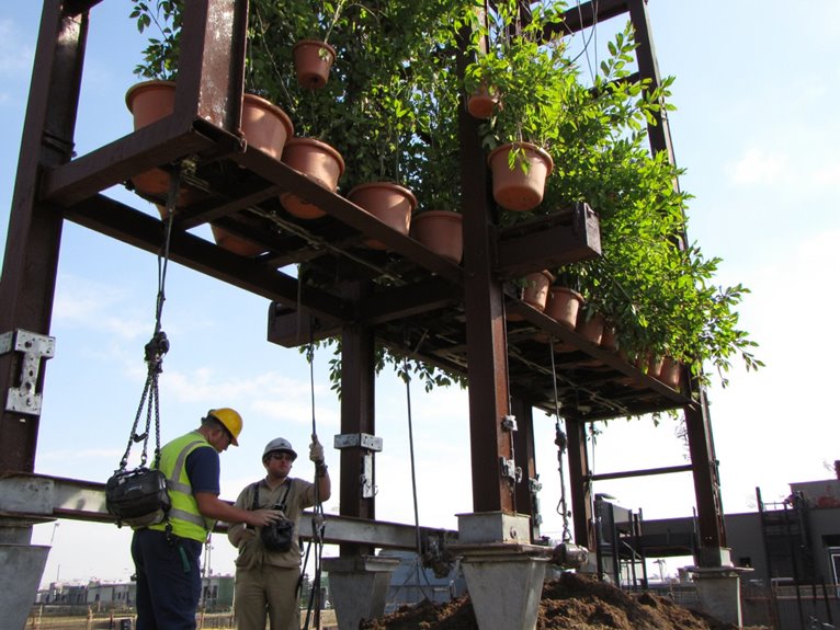 vertical garden stability