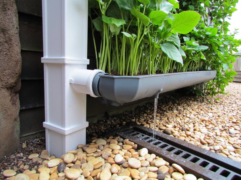 vertical wall drainage systems