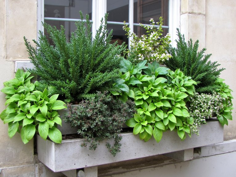 window box garden weight distribution